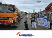 Polres Morowali Utara dan Bhayangkari Berbagi Takjil Gratis