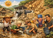 Warga Desa Lee Krisis Air Bersih Dua Bulan