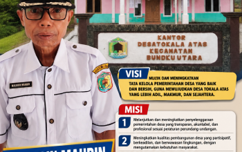 Bakal Calon Kepala Desa Tokala Atas, Maludin Mahdin Usung Visi Pemerintahan Bersih dan Desa Sejahtera