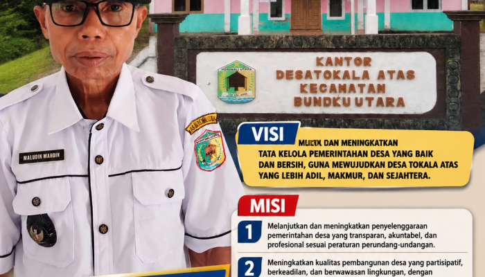 Bakal Calon Kepala Desa Tokala Atas, Maludin Mahdin Usung Visi Pemerintahan Bersih dan Desa Sejahtera